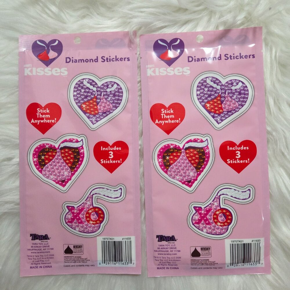 Hershey Kisses Diamond Sticker Sheet Set - Picture 2 of 4